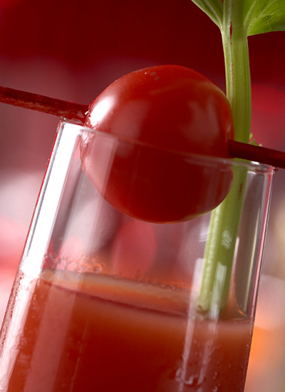 Bloody mary shots