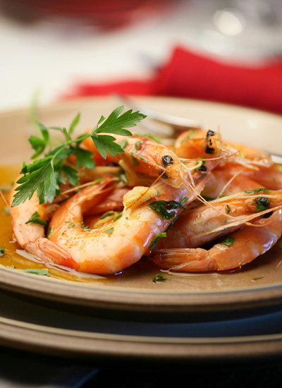 Gambas al ajillo