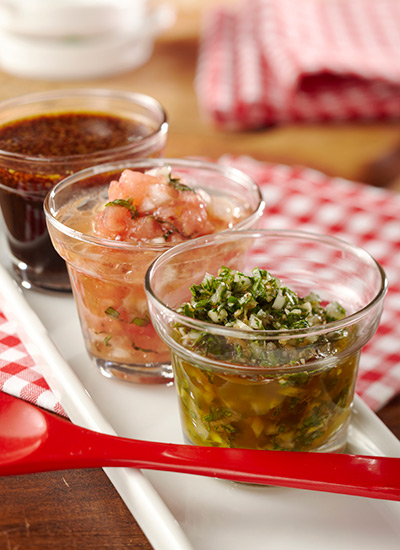 Salsas para carnes rojas