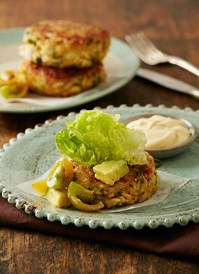 Hamburguesas de arroz