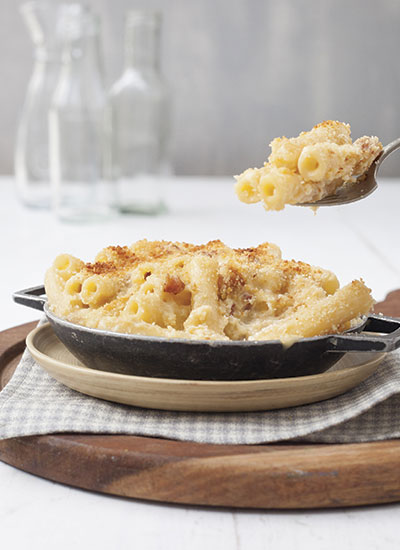 Macarrones con queso / Macaroni Cheese