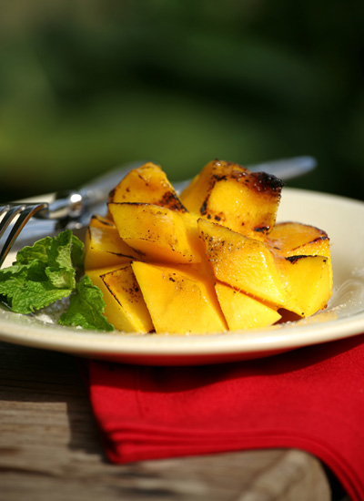 Mango en miel de jengibre y ají