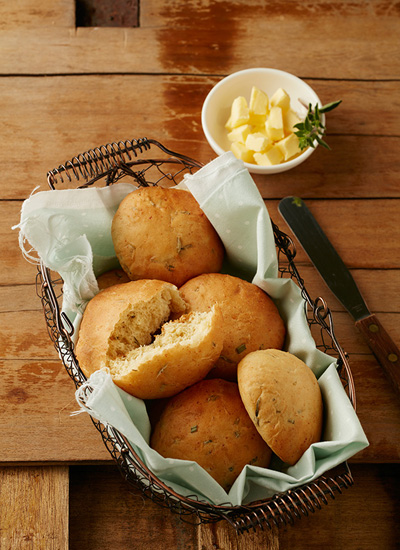 Panecillos de queso y orégano