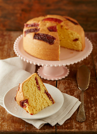 Torta de libra con bocadillo