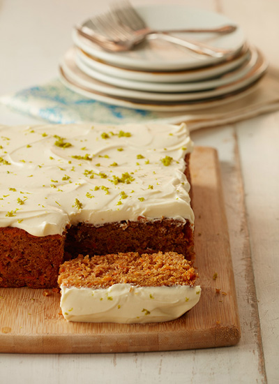 Torta de zanahoria y nueces